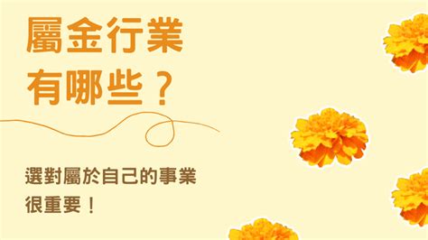 屬金的職業|選對屬於自己的事業很重要！屬金行業有哪些？【五行…